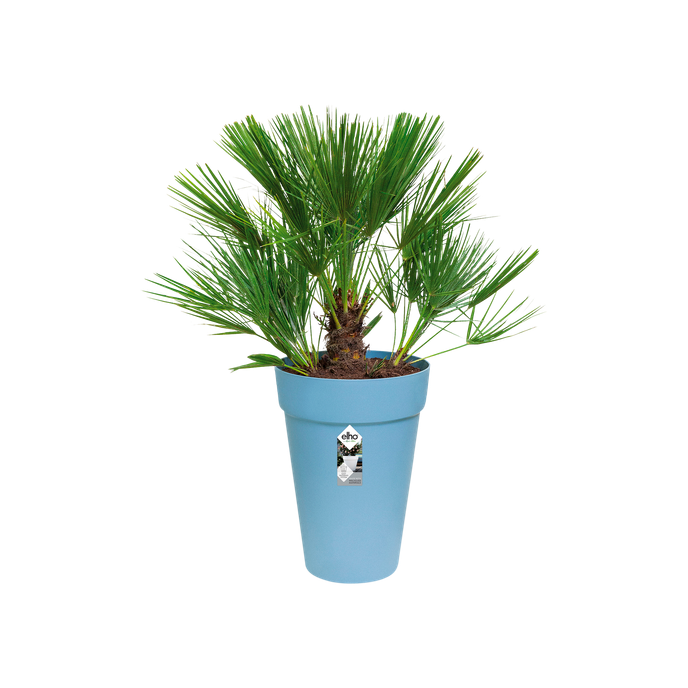 loft urban rond haut 35cm bleu vintage